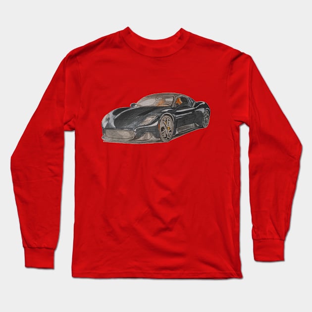 Car Long Sleeve T-Shirt by An.D.L.